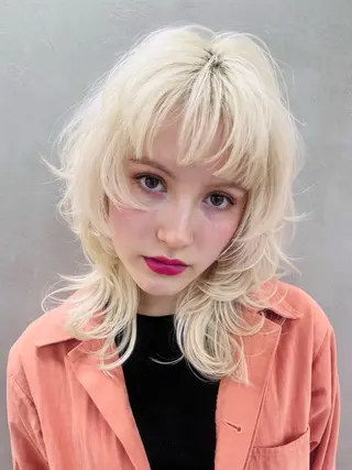 ミディアム カラー Viot 銀座 樋口 桃佳のヘアスタイル