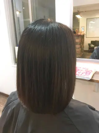 ミディアム ヘナ白髪染め Maif小牧健太のヘアスタイル