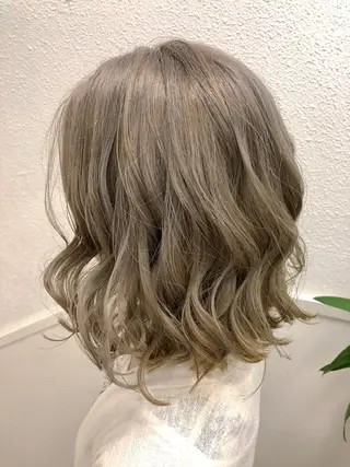 ショート カラー 髪質改善/美髪矯 正ヤマモトハルキのヘアスタイル