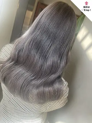 セミロング カラー TIGRE tenjinのヘアスタイル