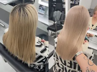 ロング カラー TACEすずき さあやのヘアスタイル