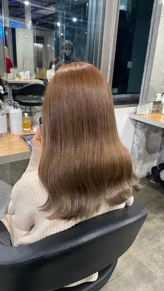 セミロング カラー alicetokyo 🦋宮葉🦋のマツエク・マツパデザイン