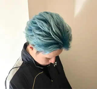 ショート カラー メンズ 松島 司のヘアスタイル