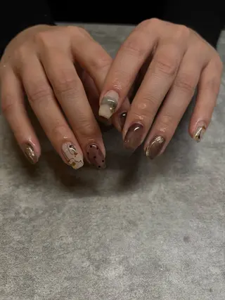 ネイル 【新宿三丁目】 もえNoël🎨🤍のネイルデザイン