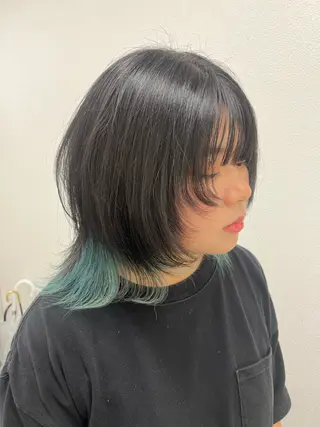 ショート カラー ユイ☆ハイトーン ☆ブリーチデザインのヘアスタイル