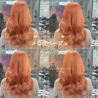 セミロング カラー パーマ ヘアアレンジ ブリーチボブNo.1 🥇/KOHEIのヘアスタイル