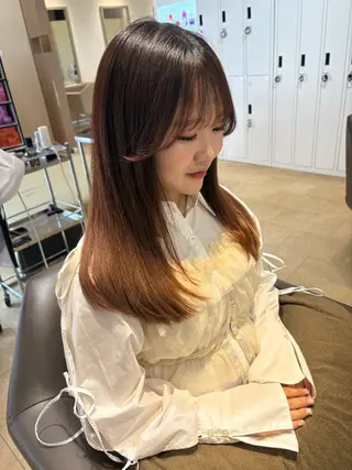 ロング あいり 福岡美容師のヘアスタイル