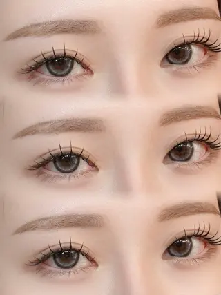 マツエク・マツパ eyelash&eyebrow Luminous所属・Luminous まつげ&眉毛 専門店のマツエク・マツパデザイン