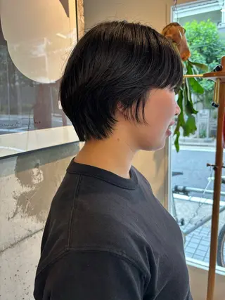 ショート 永田 愛莉のヘアスタイル