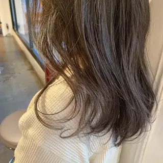 セミロング カラー 銀座🤍ボブ/ ミディアム/佐野夢美のヘアスタイル