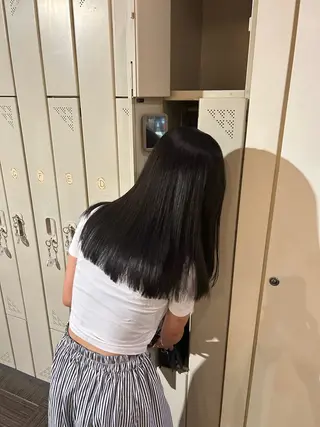 ロング ♡透明感/艶カラー /haruka♡のヘアスタイル