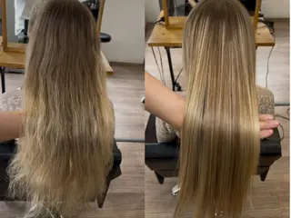 ロング 韓国×髪質改善💊 似合わせ/武田涼のヘアスタイル