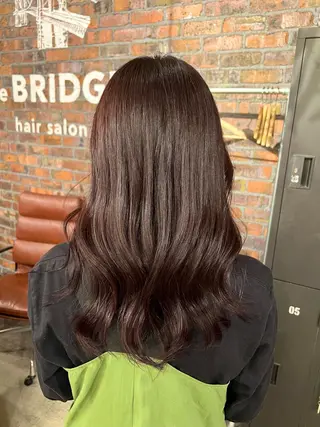 セミロング カラー Rino kanayama所属・Rino 金山 / 宮澤 萌のヘアスタイル