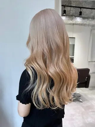 ロング カラー nendo_hair所属・ハイトーン/ボブ 🎀sonokaのヘアスタイル