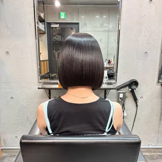 ショート カラー パーマ ショートボブ縮毛矯正 髪質改善のプロ山道潤のヘアスタイル