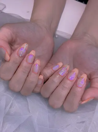 ネイル 長さだし専門店 M2　rikaのネイルデザイン