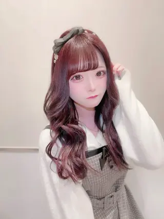 セミロング カラー 韓国ヘア/レイヤー/ 顔まわり/りょーとのヘアスタイル