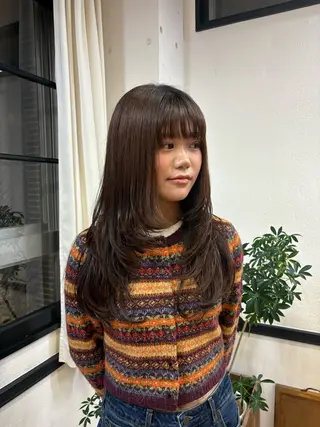 ロング イノウエタケノリ /カット/パーマのヘアスタイル