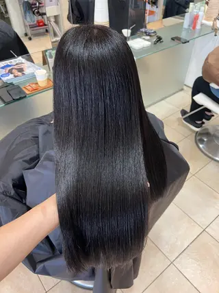 ロング カラー 竹添 有梨沙のヘアスタイル