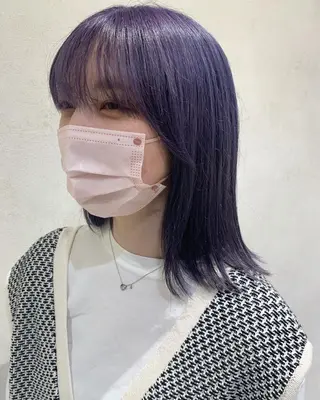 ミディアム 艶カラー/暖色カラー /透明感/ryutoのヘアスタイル