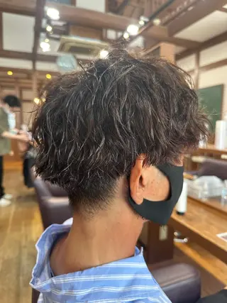 ショート パーマ メンズ topstylist 遠山康兵のヘアスタイル