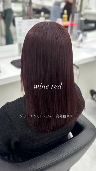 カラー かわいい艶髪🤍 れいな🤍のヘアスタイル