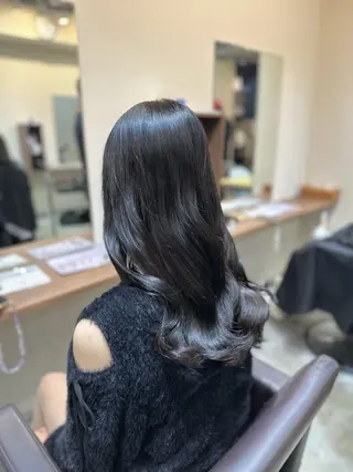 ロング カラー パーマ ハイスピード×ハイ クオリティ✨山下のヘアスタイル