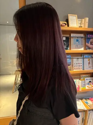 ロング カラー duft. Natsuneのヘアスタイル