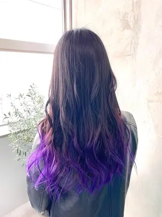 ロング カラー 立川/シールエクステ /みづきのヘアスタイル