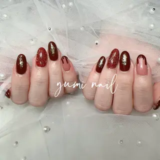 ネイル 𝐲𝐮𝐦𝐢🎀 長さ出しデザイン専門のネイルデザイン