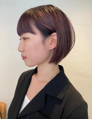 ショート カラー AO所属・RISAKO 艶髪モテヘア🎀府中のヘアスタイル