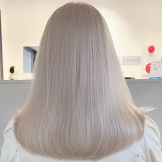 セミロング カラー &so.／ meru🐑🌱のヘアスタイル