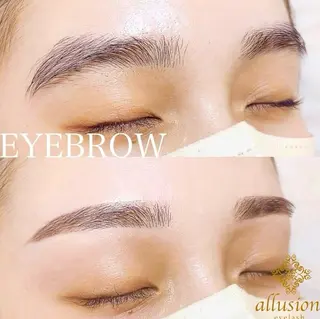 アイブロウ 眉毛とまつげパーマ専門店アリュージョン四条烏丸店所属・アリュージョン アイの眉毛・アイブロウイメージ