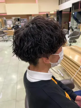 パーマ メンズ メンズカット松戸/韓 国/メンズパーマ航太のヘアスタイル