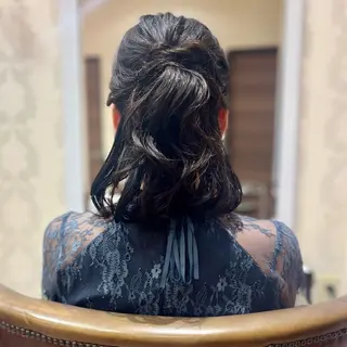 ヘアアレンジ オオソネ マリアのヘアスタイル