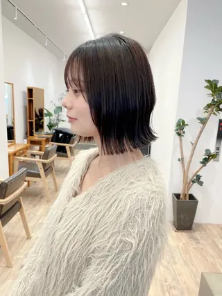 ミディアム 艶髪/髪質改善 ナカムラのヘアスタイル