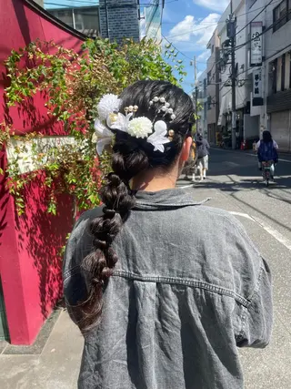 ロング 量産ヘアセット/ ヘアメAyakaのヘアスタイル