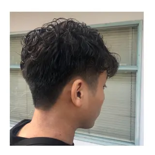 パーマ メンズ ❁⃘ ち だ り さ ❁⃘のヘアスタイル