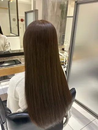 カラー 艶カラー縮毛矯正/ SENA🥣🎀のヘアスタイル