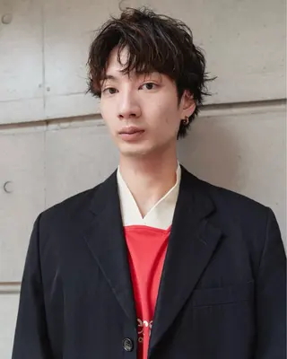 パーマ メンズ green ueno所属・ウチダ 🦖メンズカットのヘアスタイル