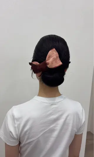 ヘアアレンジ 伴 星来のヘアスタイル