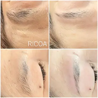 アイブロウ RICOA 酒井のマツエク・マツパデザイン