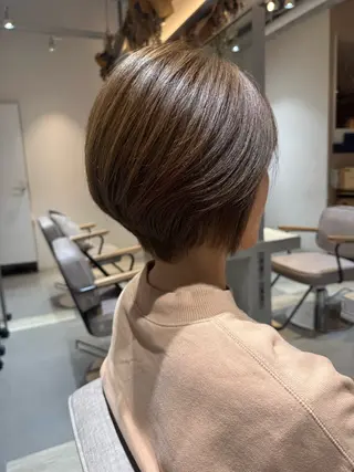 ショート 鄭 勇太のヘアスタイル