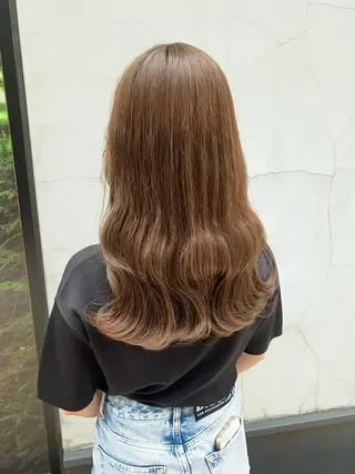 セミロング カラー ヘアアレンジ yuka .のヘアスタイル