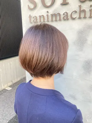 ショート sora tanimachi所属・安井 達彦のヘアスタイル
