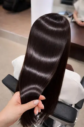 パーマ ロング リピート90%超/縮 毛矯正/髪質改善井口のヘアスタイル