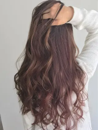 ロング カラー go today shaire salon 本店所属・yoshi ☆のヘアスタイル