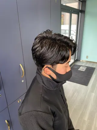 ショート メンズ 磯田 冬弥のヘアスタイル