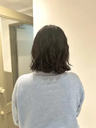 ミディアム パーマ メンズカット /パーマ🍀田畑玖音のヘアスタイル