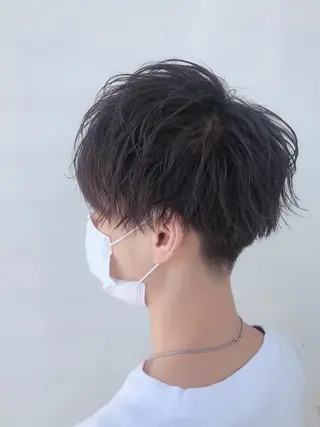 ショート ヘアアレンジ メンズ メンズZina代表 田端 麗治のヘアスタイル